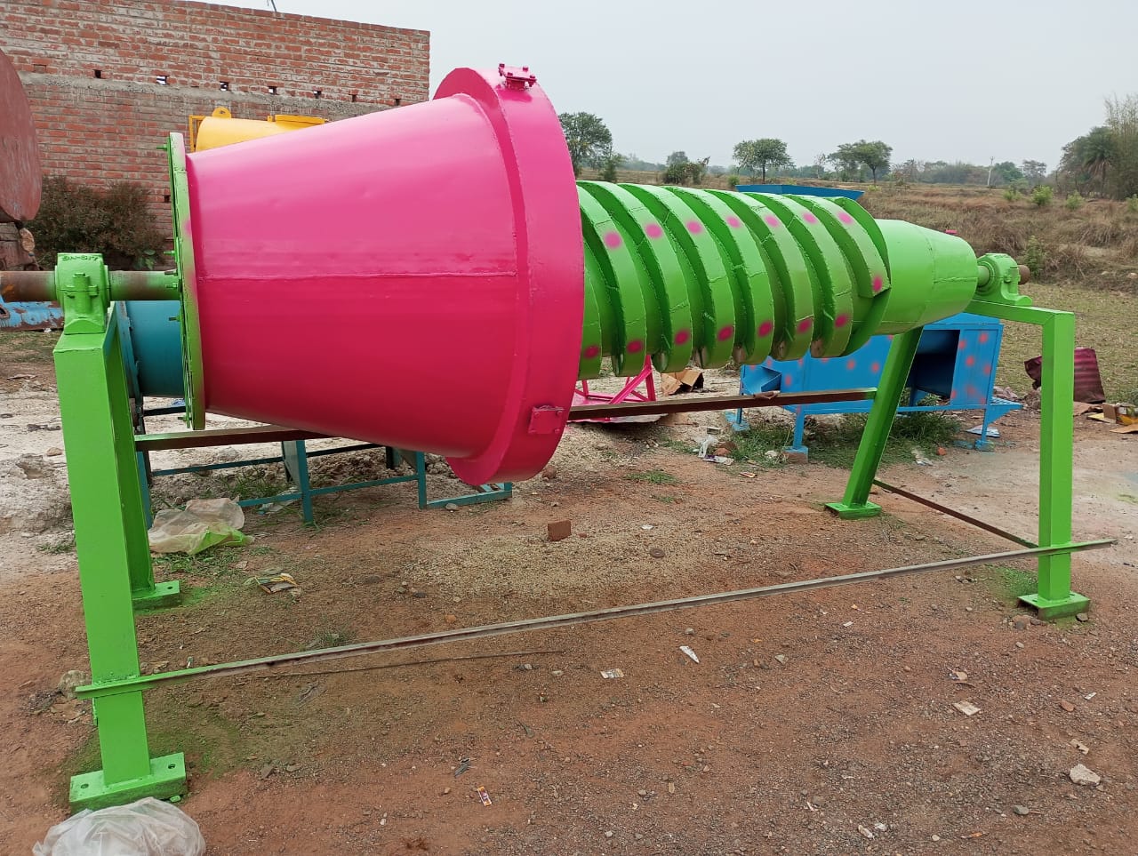 Commercial Muri Machine - 400-450 kg/hr, 2 HP 3-Phase, Mild Steel