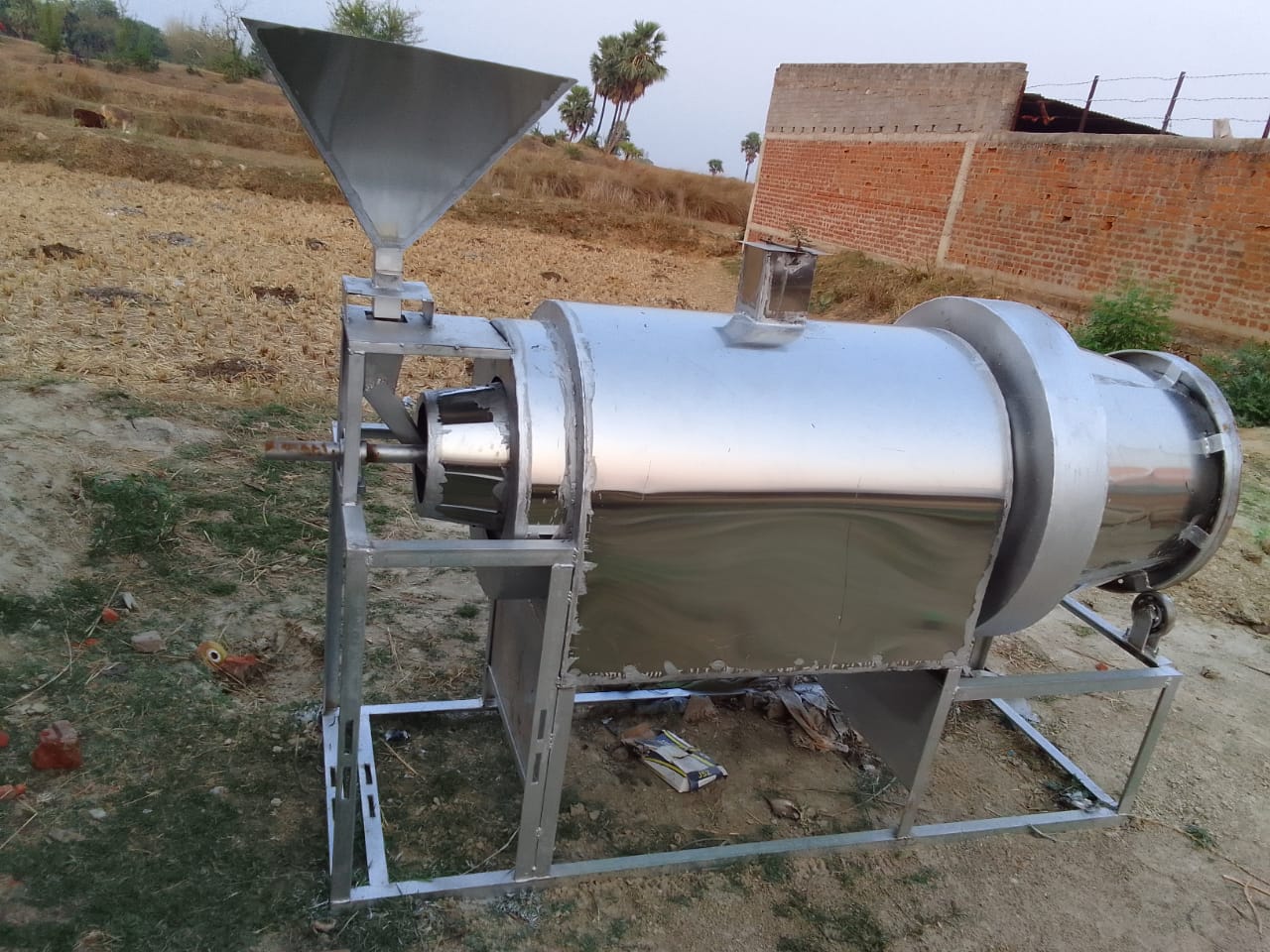Diesel Bhatti Muri Machine - Stainless Steel, 150-200 kg/hr